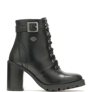 Harley-Davidson Womens Adina Lace Black Boots (NWT)